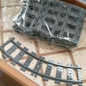 Set of ❗24❗train track building bricks! *New*